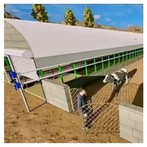 חממה למחסן בקר מפלדה